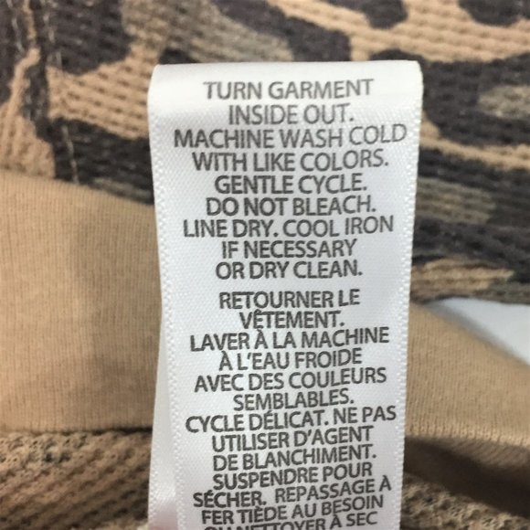 Splendid Long Sleeve Leopard Print Thermal T-Shirt - Picture 7 of 7